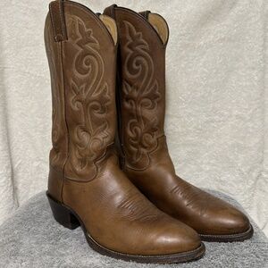 Justin western cowboy boots men's 9.5D